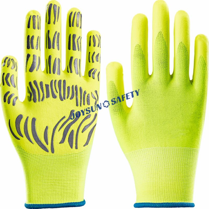 NP014 Lime 13-Gauge Strong Grip Work Gloves