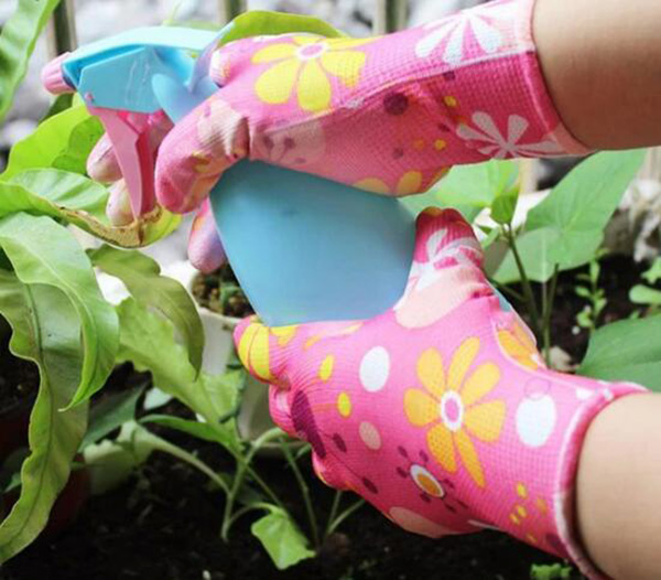 floral gardening gloves 4