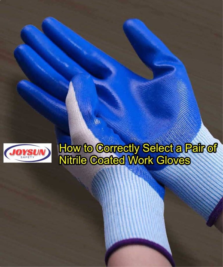 nitrile coated gloves