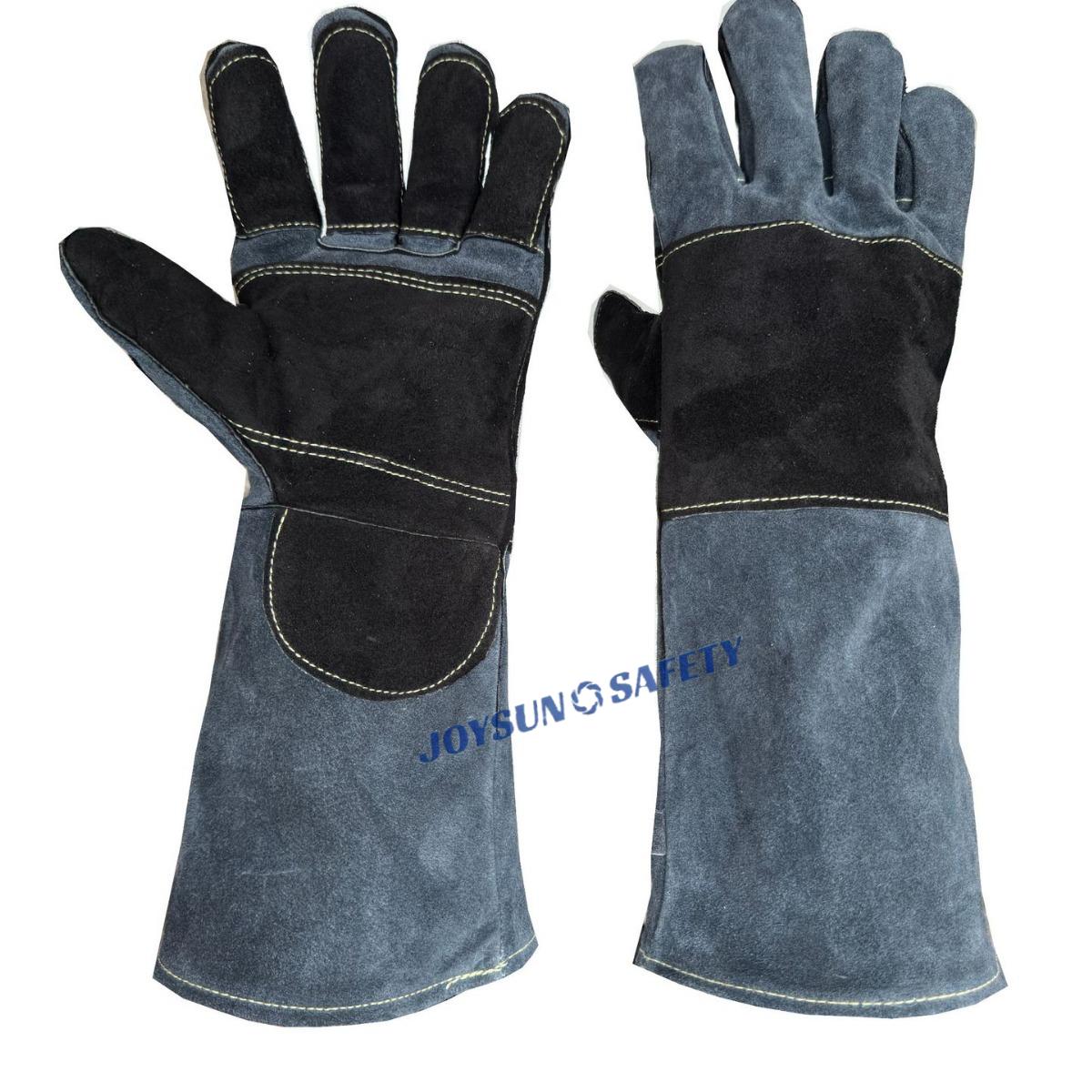 dark welding gloves
